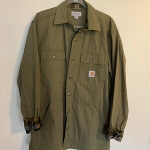 Carhartt women’s utility jacket green